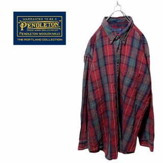 ペンドルトン(PENDLETON)の【PENDLETON】L/S チェックネルシャツ L A-192(シャツ)