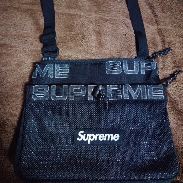 Supreme Side Bag "Black"バッグ