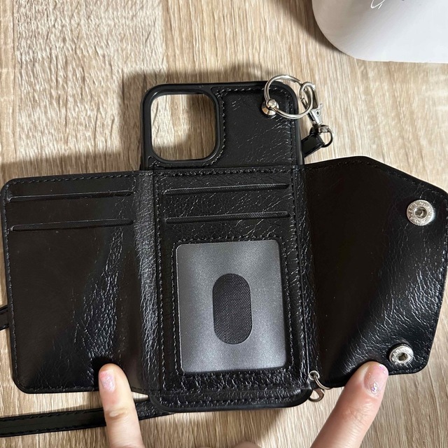 iPhone11Pro ケース ショルダー 背面財布形 スマホ/家電/カメラのスマホアクセサリー(iPhoneケース)の商品写真