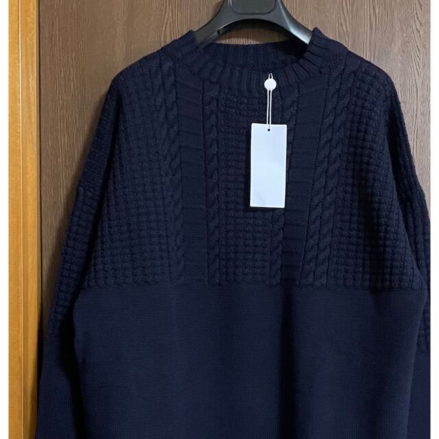 Maison Martin Margiela - 濃紺XL新品 メゾン マルジェラ アランニット