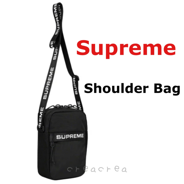 Supreme Shoulder Bag ショルダーバッグ ブラック