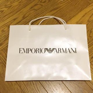 エンポリオアルマーニ(Emporio Armani)のアルマーニ ショップ袋 中サイズ(ショップ袋)