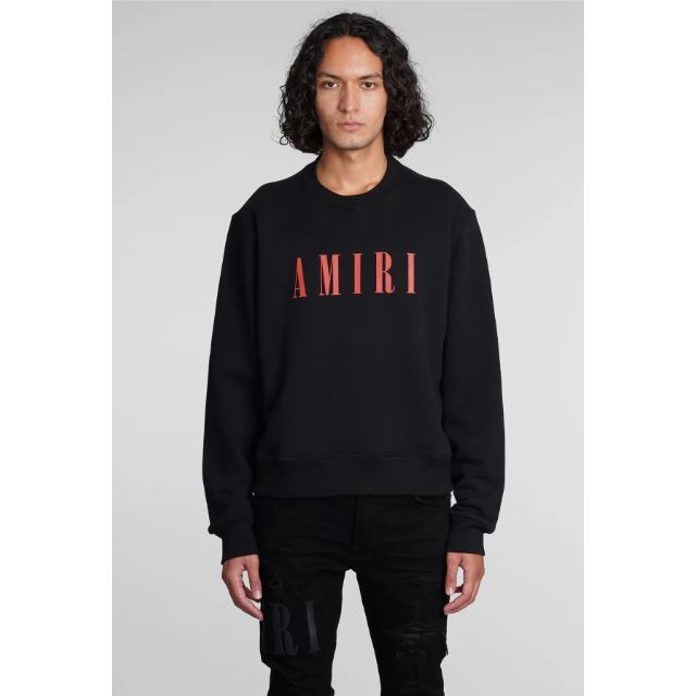 AMIRI(アミリ)の新品 AMIRI logo-print crewneck スウェットシャツ L メンズのトップス(スウェット)の商品写真