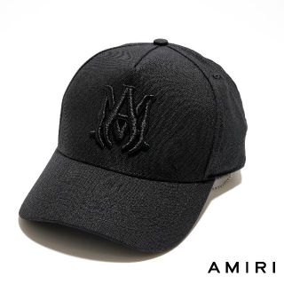 アミリ(AMIRI)の新品 AMIRI ロゴ フルキャンバス キャップ(キャップ)