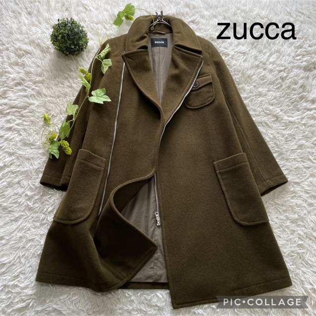 ZUCCA ウールジャケット ズッカ ロングコート