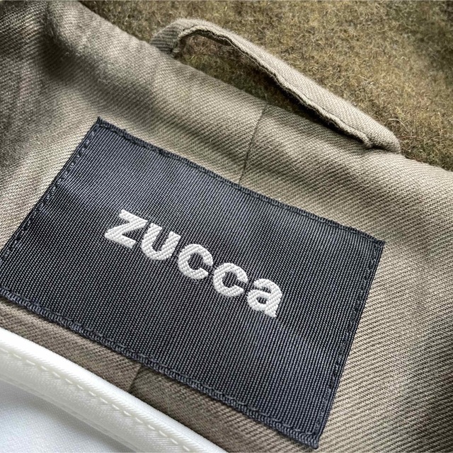 ZUCCa(ズッカ)のzucca  ズッカ  ミリタリー風コート　ウールハーフコート レディースのジャケット/アウター(ロングコート)の商品写真