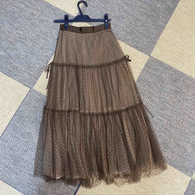 Her lip to(ハーリップトゥ)のherlipto  Layered Dot Tulle Long Skirt レディースのスカート(ひざ丈スカート)の商品写真