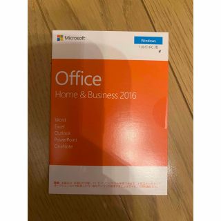 マイクロソフト(Microsoft)の【正規品】Microsoft office Home&Business 2016(ノートPC)