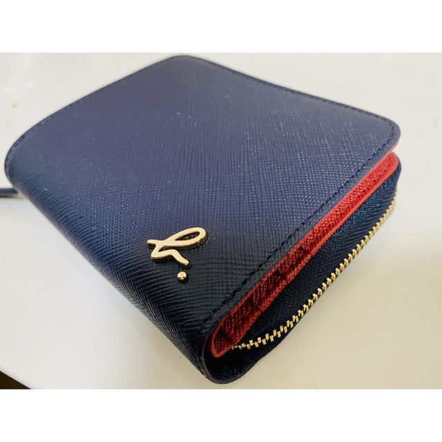 agnes b.(アニエスベー)のアニエスベー　バイカラー二つ折り財布 レディースのファッション小物(財布)の商品写真
