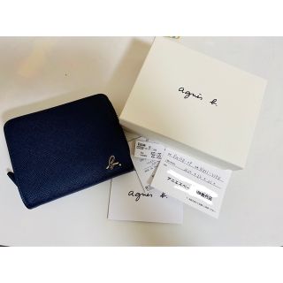 アニエスベー(agnes b.)のアニエスベー　バイカラー二つ折り財布(財布)