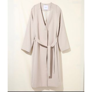 STUDIOUS - 【新品】STUDIOUS ウールダブルクロスノーカラーコートの