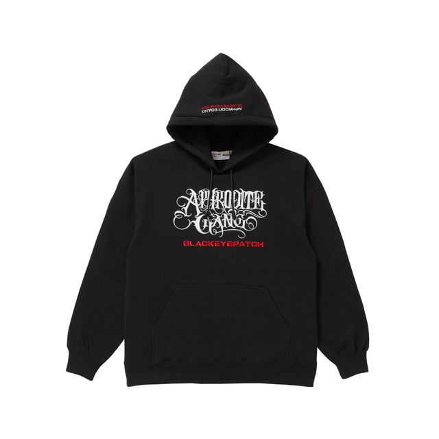 舐達麻BlackEyePatch x BUDSPOOL / AGH HOODIEブラックアイパッチ