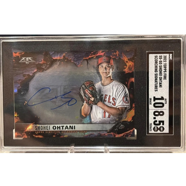 大谷翔平 2022 Topps Fire SS-SO 直筆サイン カード | labiela.com