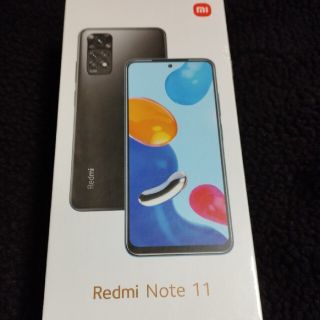 アンドロイド(ANDROID)のXiaomi　redmi note 11(スマートフォン本体)