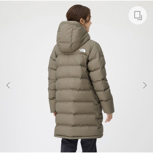 THE NORTH FACE(ザノースフェイス)のTHE NORTH FACE  マタニティダウンコート　ウォルナット レディースのジャケット/アウター(ダウンジャケット)の商品写真