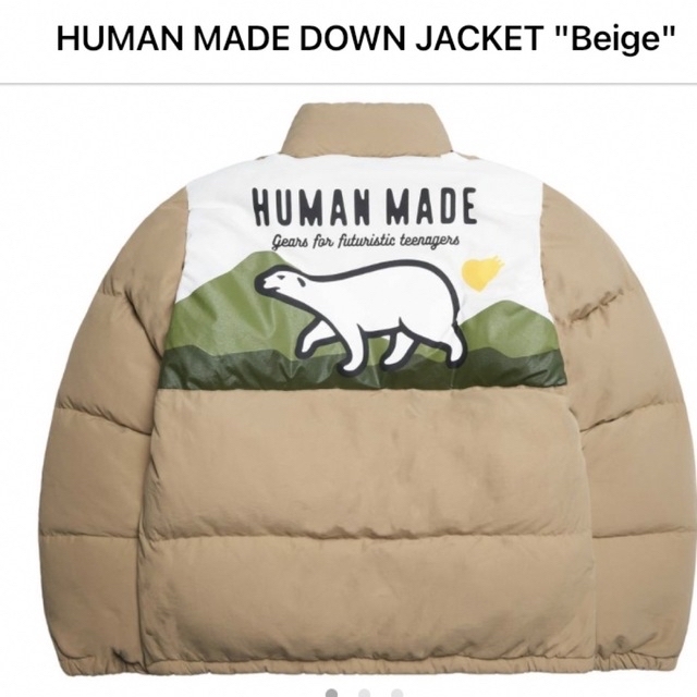 HUMAN MADE - 週末限定human made ヒューマン メイド down jacket