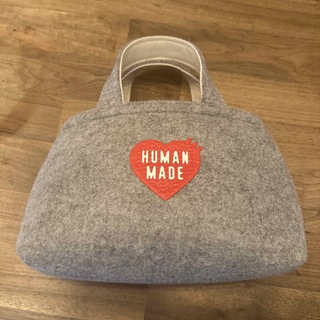 ヒューマンメイド(HUMAN MADE)のHUMAN MADE FELT TOTE BAG SMALL "Grey" (トートバッグ)