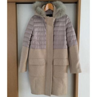 ダブルスタンダードクロージング(DOUBLE STANDARD CLOTHING)のCHiLL様専用◆ダブルスタンダードクロージングメルトンウールコートsov(ダウンジャケット)