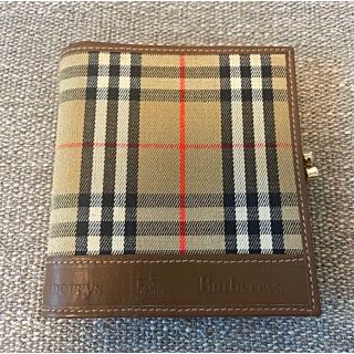 バーバリー(BURBERRY)の【レア】生産終了　Burberrys レディース二つ折り財布(財布)