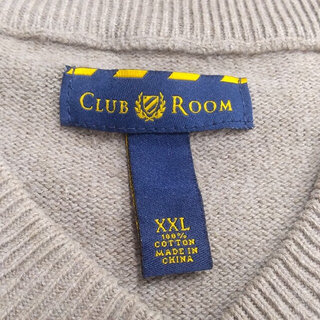 CLUB ROOMアーガイルデザインニット　クラブルーム メンズのトップス(ニット/セーター)の商品写真