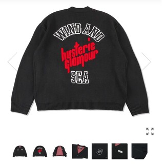 WIND AND SEA - HYSTERIC GLAMOUR X WDS KNIT CARDIGANの通販｜ラクマ