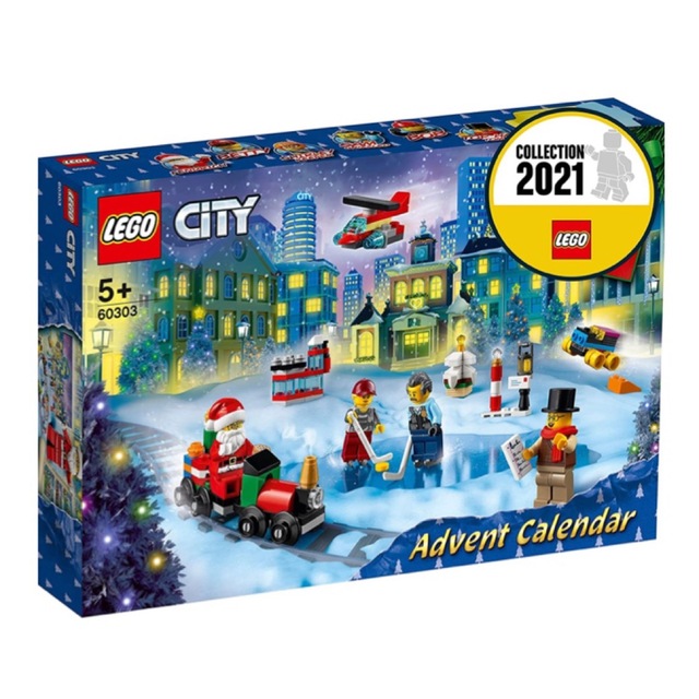 Lego(レゴ)のレゴ　シティ アドベントカレンダー　60303 エンタメ/ホビーのおもちゃ/ぬいぐるみ(模型/プラモデル)の商品写真