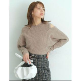 マイストラーダ(Mystrada)の最終お値下げです去年購入美品☆★マイストラーダ★☆肩あきニット(ニット/セーター)