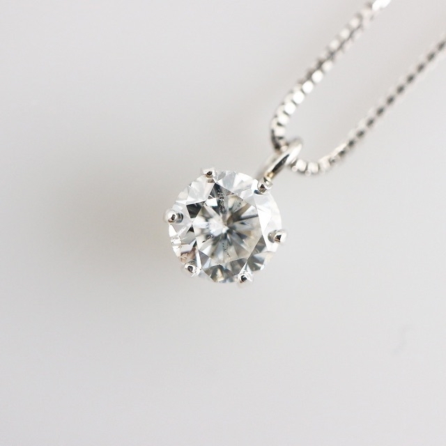 超安い品質 Pt900/850 ダイヤ NC 0.341(G SI2 Gd) 鑑別書 ネックレス