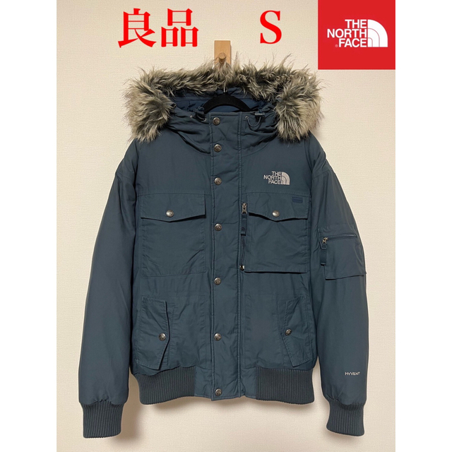 【良品】THE NORTH FACE ノースフェイス ゴッサム ダウン 紺 S