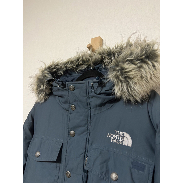 【良品】THE NORTH FACE ノースフェイス ゴッサム ダウン 紺 S