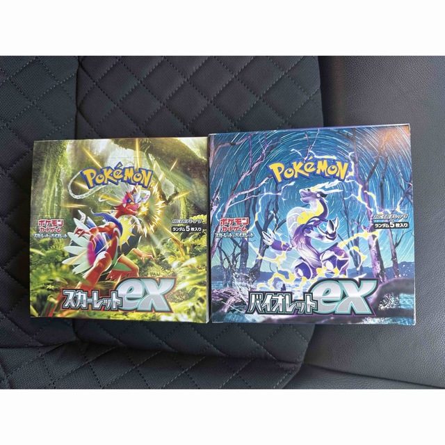 ポケモンカード バイオレットex シュリンク　なし 1BOX