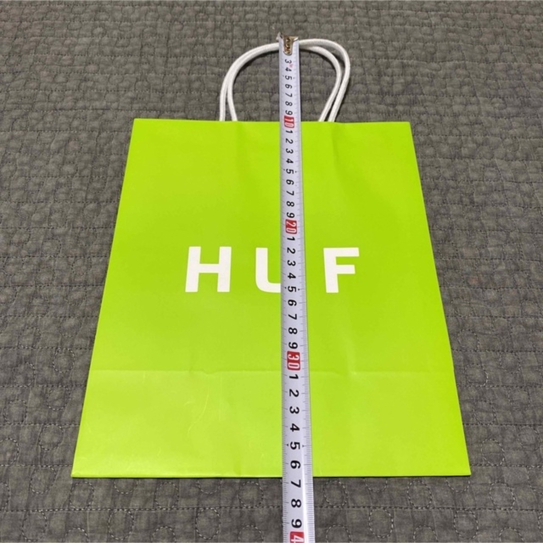 HUF(ハフ)の新品　ハフショップ袋 レディースのバッグ(ショップ袋)の商品写真