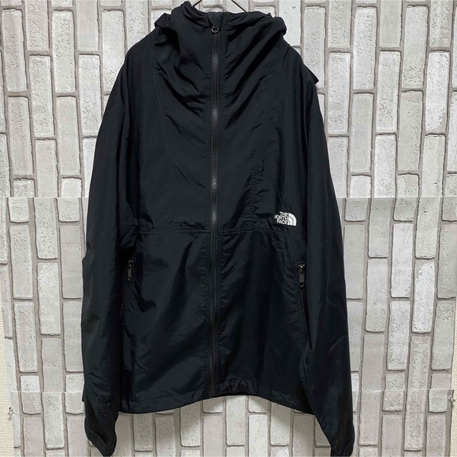 THE NORTH FACE(ザノースフェイス)のノースフェイス コンパクトジャケット ブラック アウター メンズのジャケット/アウター(マウンテンパーカー)の商品写真