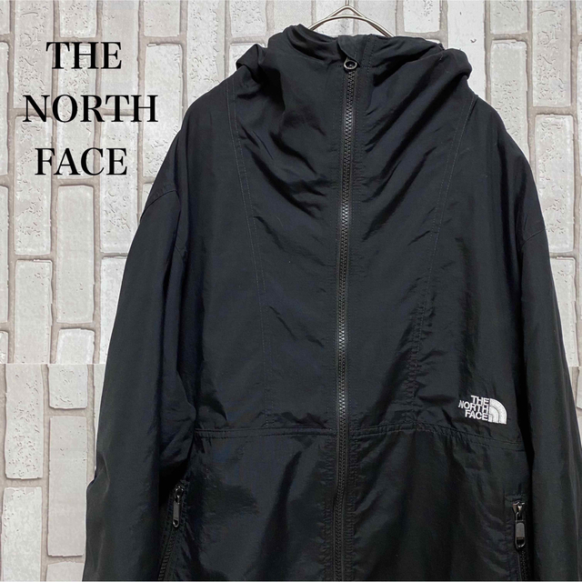 THE NORTH FACE(ザノースフェイス)のノースフェイス コンパクトジャケット ブラック アウター メンズのジャケット/アウター(マウンテンパーカー)の商品写真