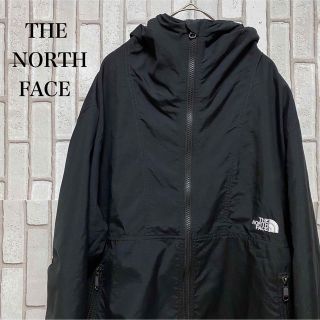 ザノースフェイス(THE NORTH FACE)のノースフェイス コンパクトジャケット ブラック アウター(マウンテンパーカー)