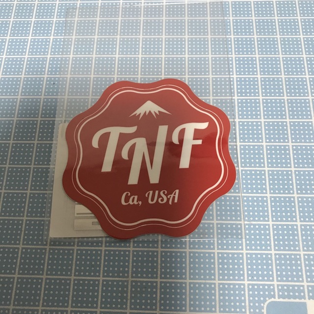 100%品質保証! ザ ノース フェイス THE NORTH FACE TNF SQUARE LOGO STICKER MINI  TNFスクエアロゴステッカーミニ アウトドア トレッキング トレッキングそ...