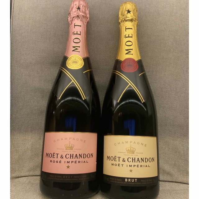 MOËT & CHANDON - モエシャンドン 白ブリュット＆ロゼ 2本セット 750ml