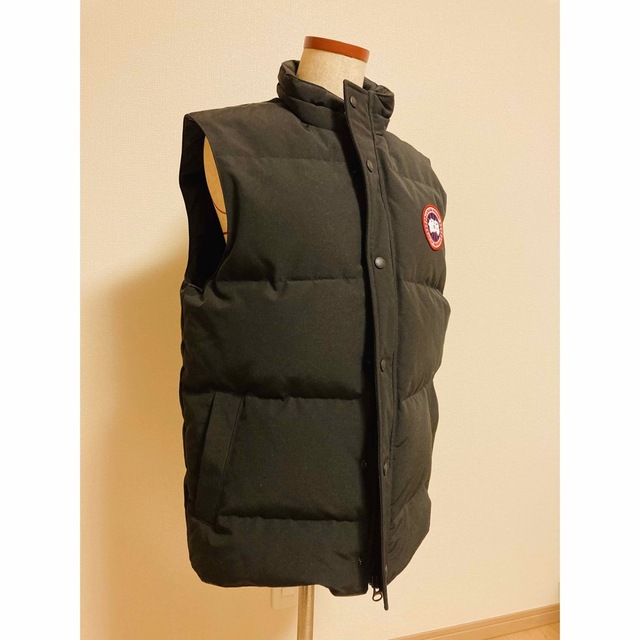 CANADA GOOSE(カナダグース)のカナダグース Garson コットン×ポリエステル×ナイロン M ブラック メンズのジャケット/アウター(ダウンベスト)の商品写真