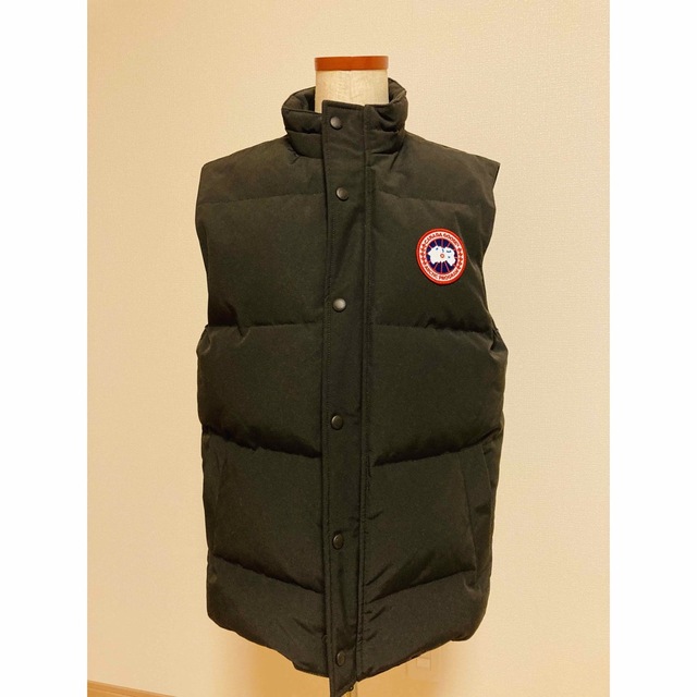 CANADA GOOSE(カナダグース)のカナダグース Garson コットン×ポリエステル×ナイロン M ブラック メンズのジャケット/アウター(ダウンベスト)の商品写真