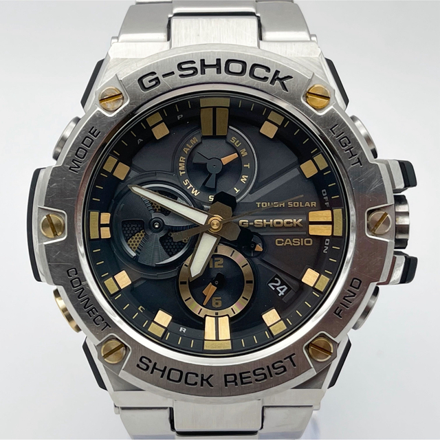 G-SHOCK G-STEEL GST-B100D-1A9JF メタル クロノ-