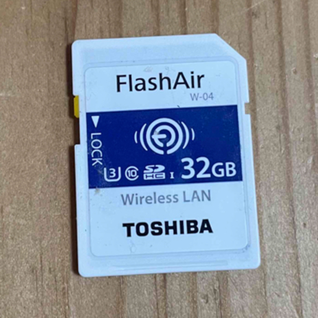 SDHCカード容量Flashair W-04 32GB 生産中止品