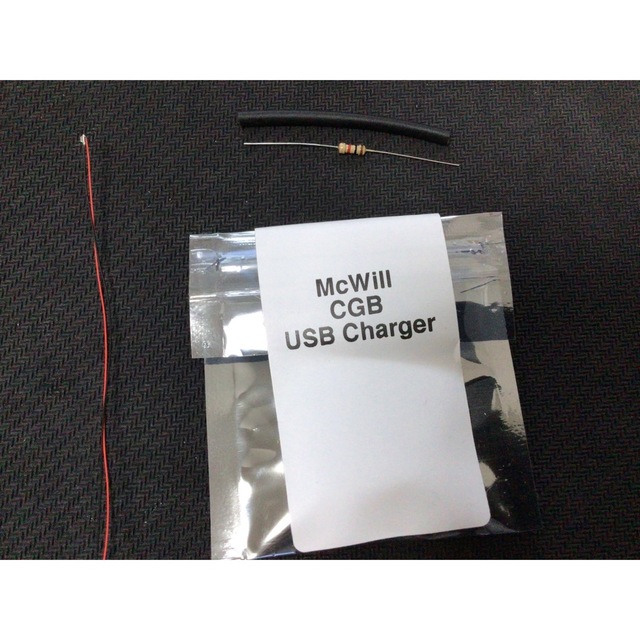 ゲームボーイカラー　Mcwill’s製USB充電キット エンタメ/ホビーのゲームソフト/ゲーム機本体(携帯用ゲーム機本体)の商品写真
