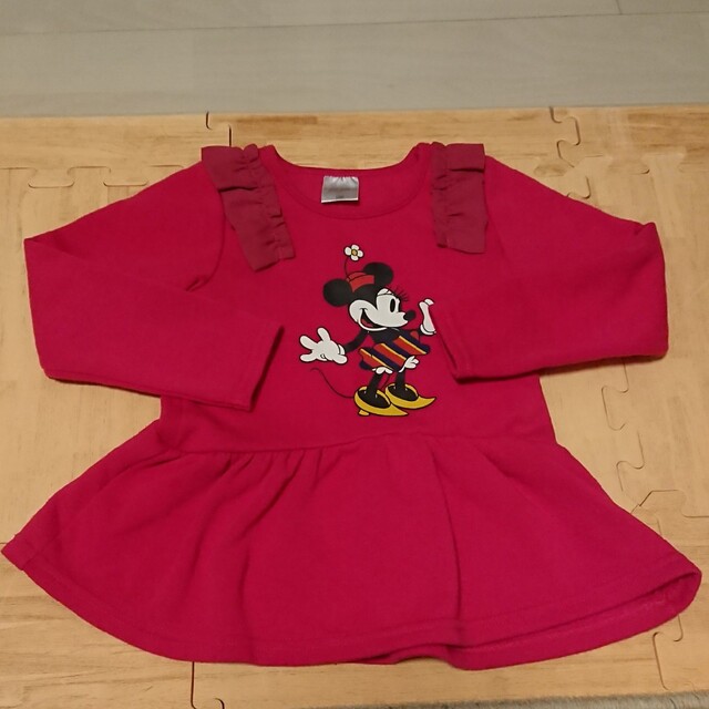 Disney(ディズニー)のミニー トレーナー キッズ/ベビー/マタニティのキッズ服女の子用(90cm~)(その他)の商品写真