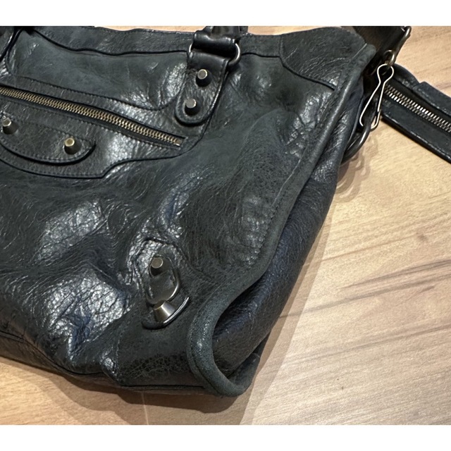 BALENCIAGA バレンシアガ ザ・シティ ブラック 2WAYバッグ