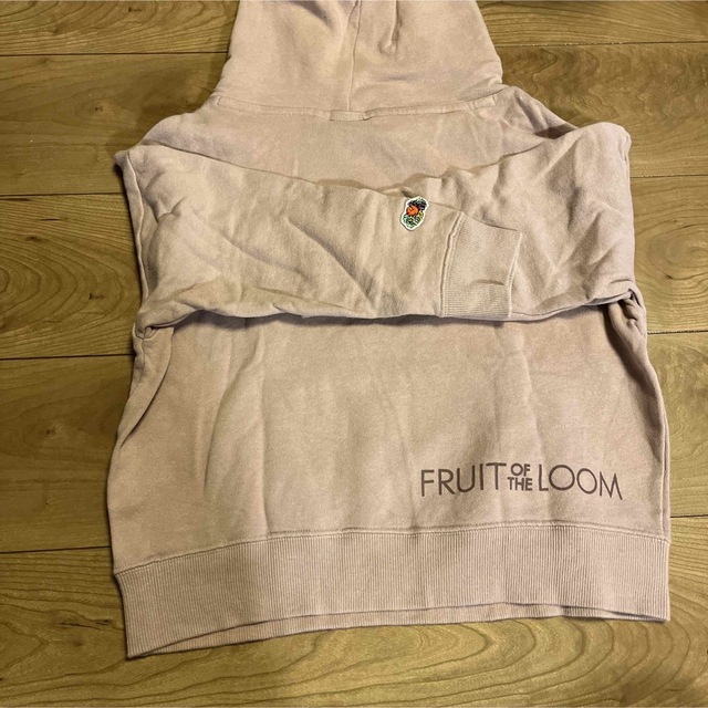 FRUIT OF THE LOOM(フルーツオブザルーム)のパーカー　フルーツオブザルーム　パープル　130 キッズ/ベビー/マタニティのキッズ服女の子用(90cm~)(ジャケット/上着)の商品写真