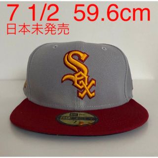 ニューエラー(NEW ERA)のNew Era Cap 1/2 ツバ裏ブラック ニューエラ ホワイトソックス(キャップ)