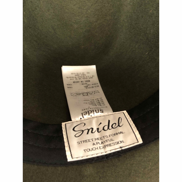 SNIDEL(スナイデル)のSnidel ハット　完売商品 レディースの帽子(ハット)の商品写真