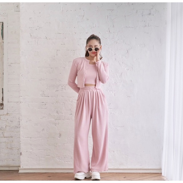 treat ürself Tu tweed pink jacket 人気の定番 jrga.jp