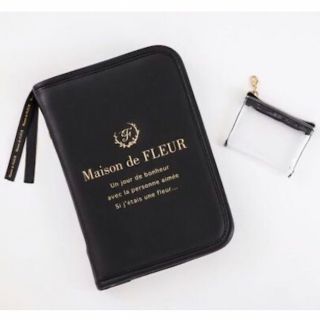 メゾンドフルール(Maison de FLEUR)のMaison de FLEUR(メゾンドフルール) マルチケースBLACK(ポーチ)