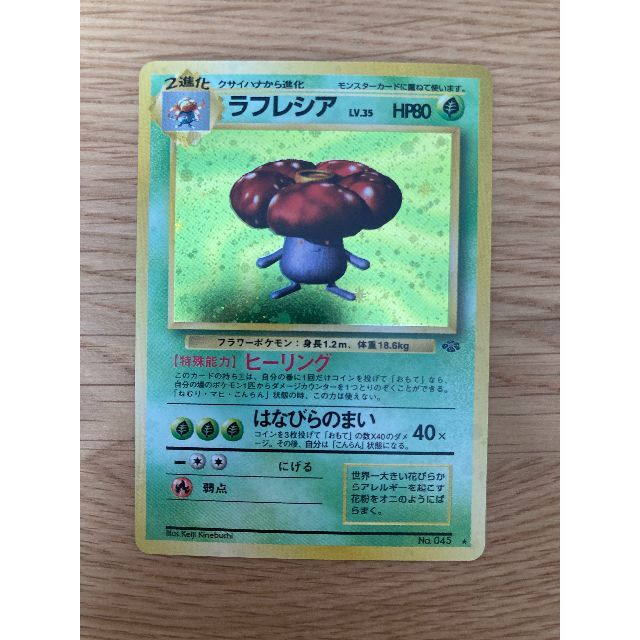 【NEW限定品】 ポケモンカード 【美品】 - ポケモン 旧裏 第2弾 「ラフレシア」 ポケモンカードゲーム